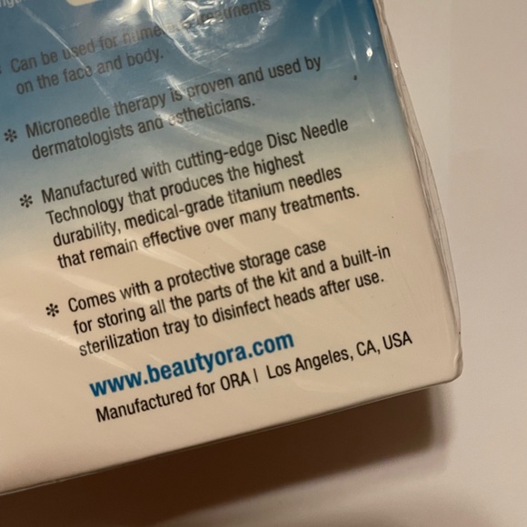 ORA Microneedle Face & Full Body Roller Kit (5 piece kit) - Picture 5 of 10